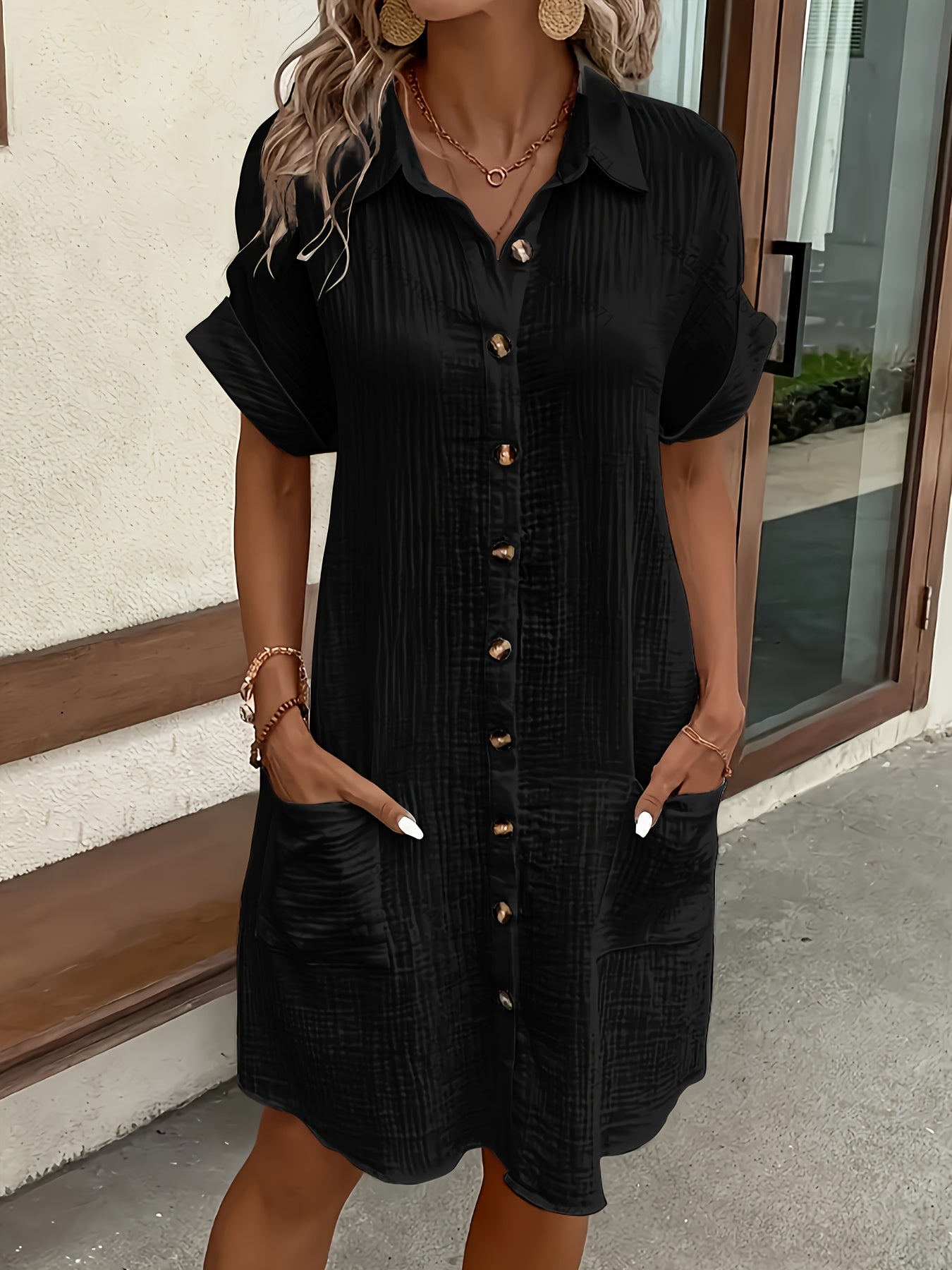 Inés | Vestido camisero de inspiración vintage