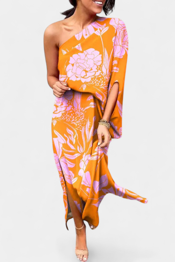 Carlena | Vestido de un hombro