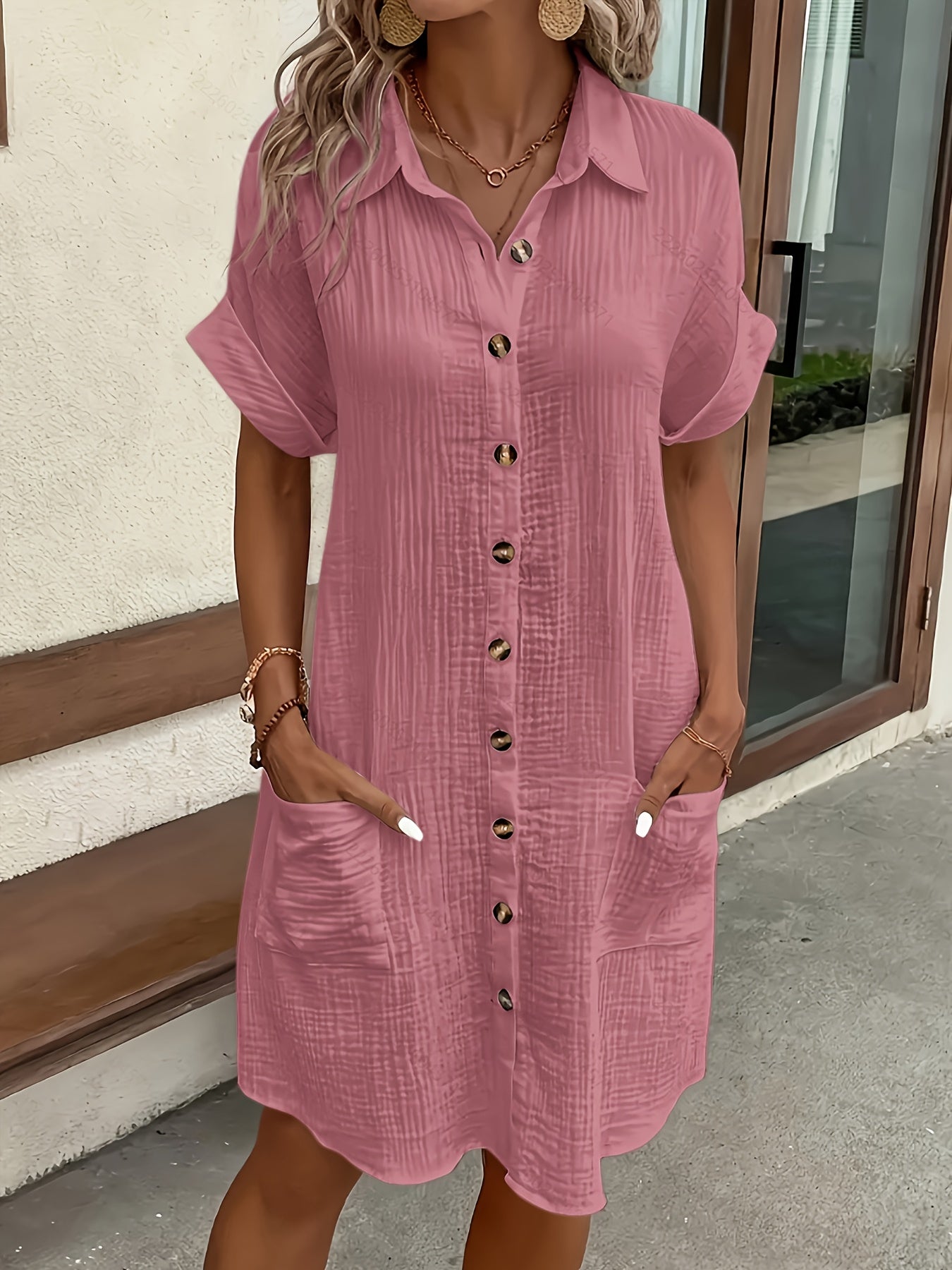 Inés | Vestido camisero de inspiración vintage