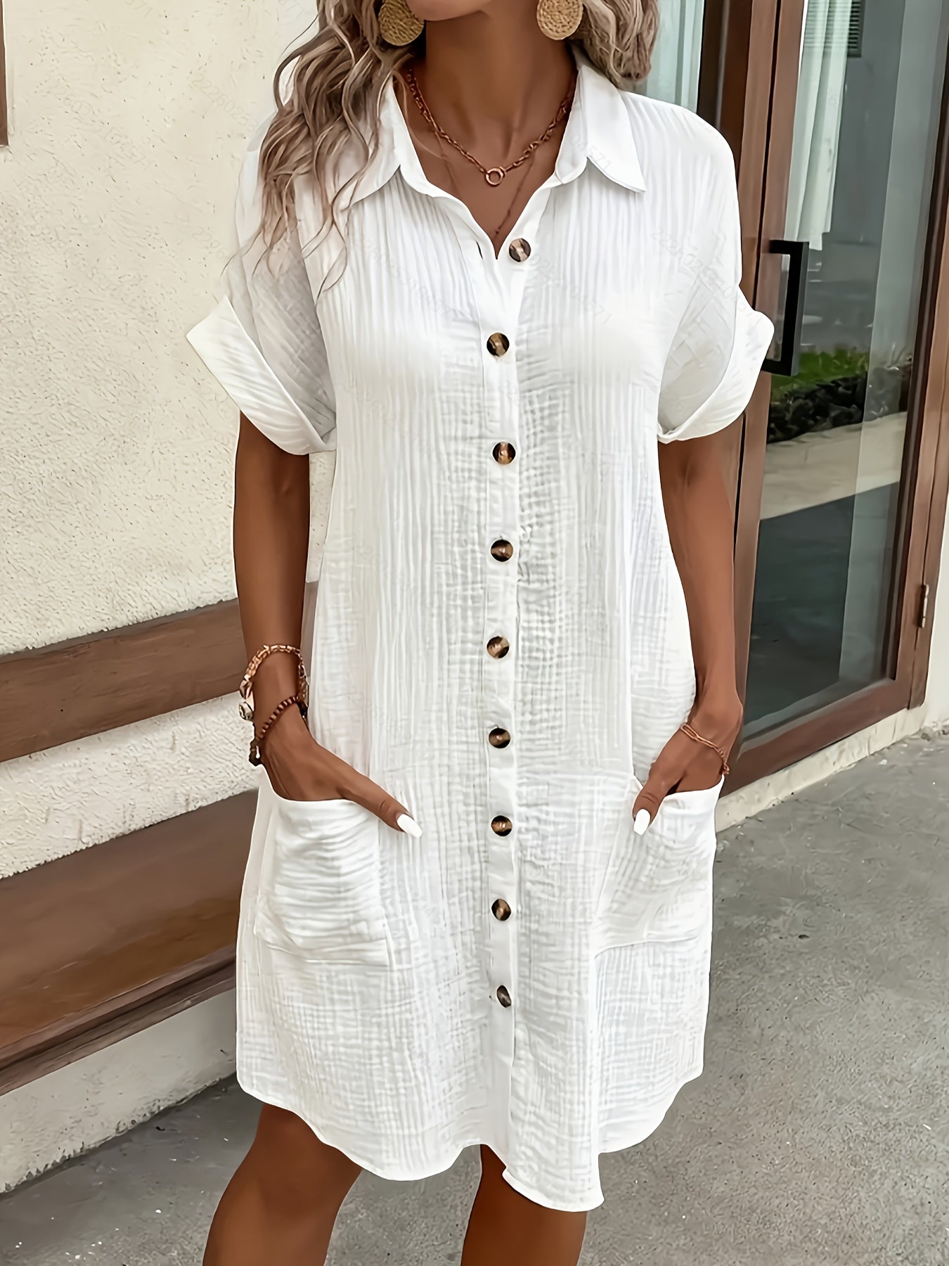 Inés | Vestido camisero de inspiración vintage