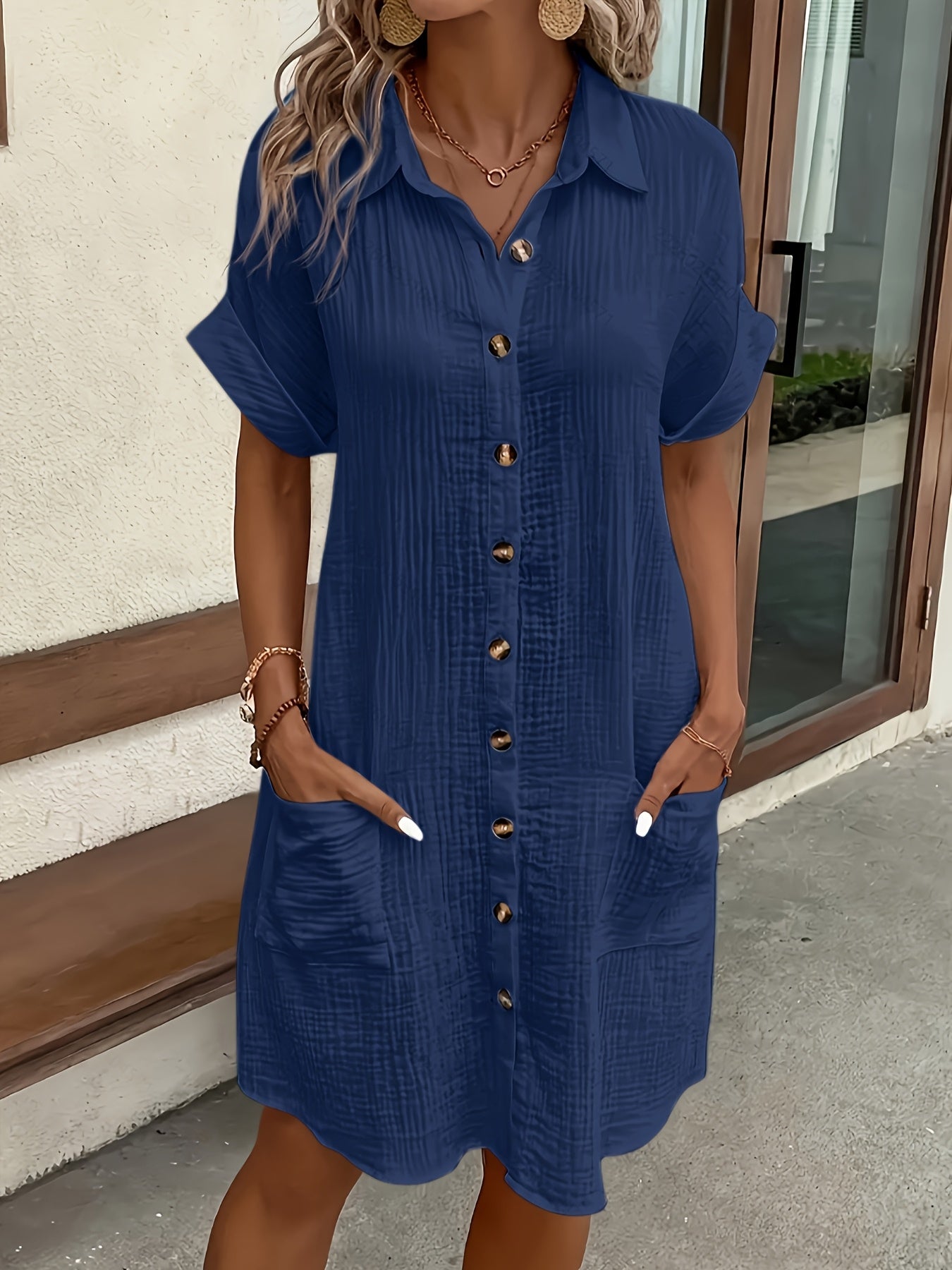 Inés | Vestido camisero de inspiración vintage