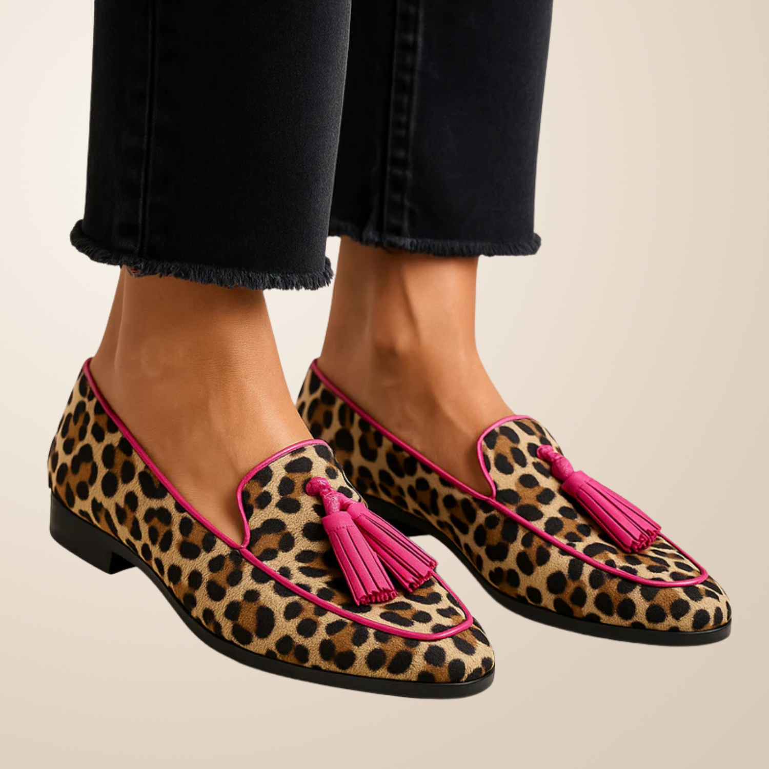 Lana | Mocasines con Borlas