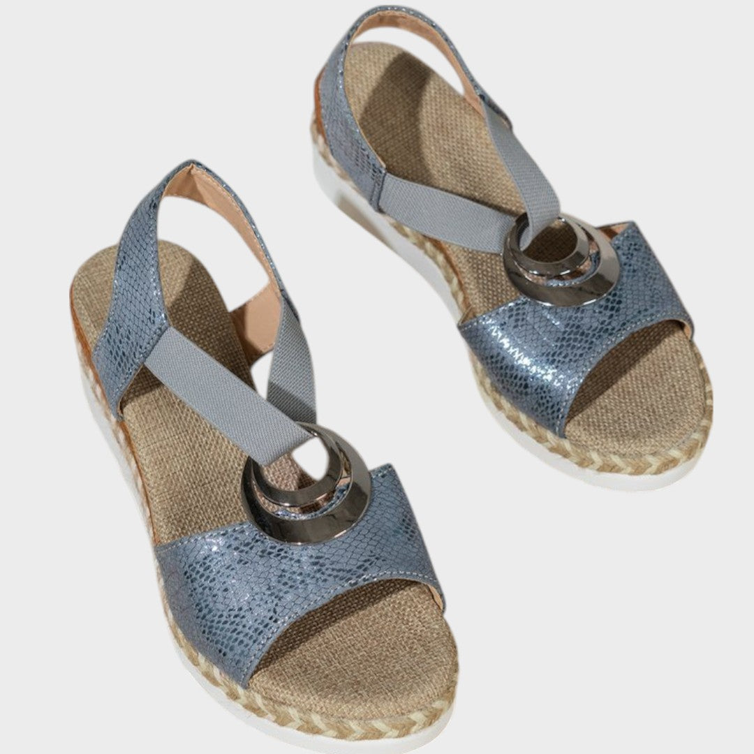 Emma | Sandalias ortopédicas con tacón de cuña