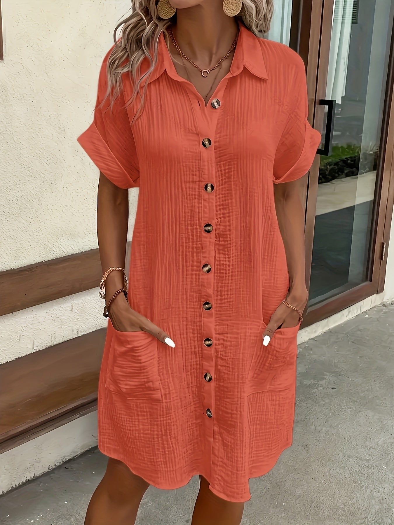 Inés | Vestido camisero de inspiración vintage